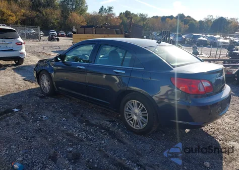 2007 Chrysler Sebring Limited z USA, uszkodzony, nr VIN 1C3LC66K87N689853